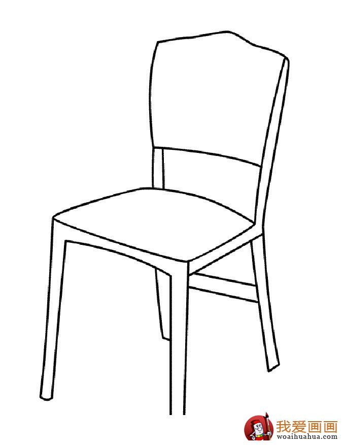 椅子怎么画 学画椅子_简笔画桌子图片
