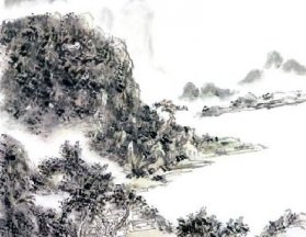 中国山水画作品欣赏_山水画图片大全_我爱画画网_一个免费学画画的网站